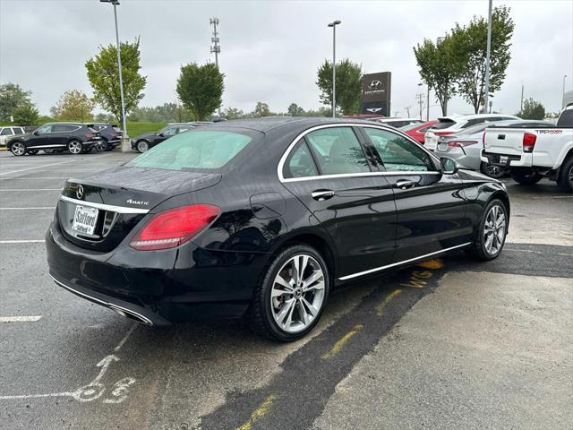 used 2019 Mercedes-Benz C-Class car, priced at $17,500