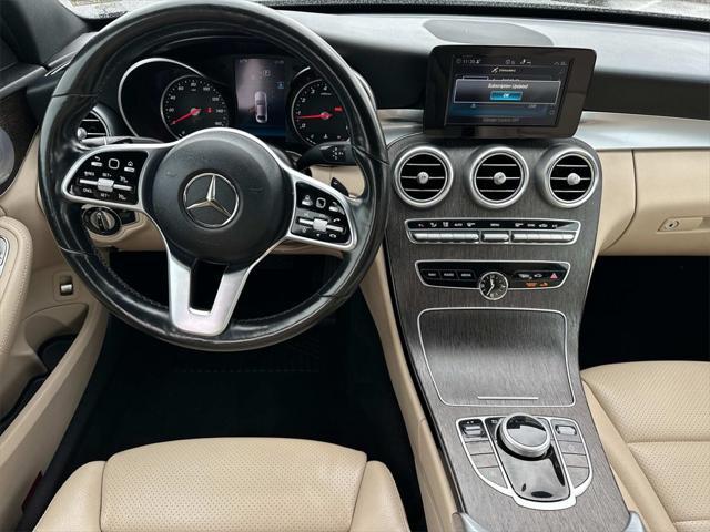 used 2019 Mercedes-Benz C-Class car, priced at $17,500