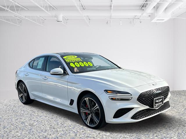 used 2024 Genesis G70 car, priced at $39,500