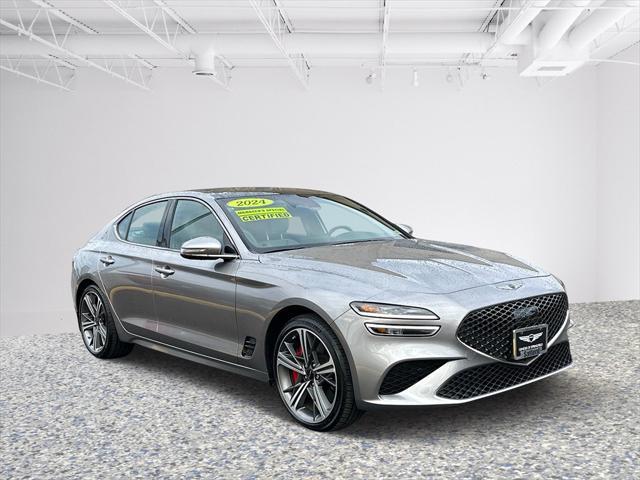 used 2024 Genesis G70 car, priced at $41,000