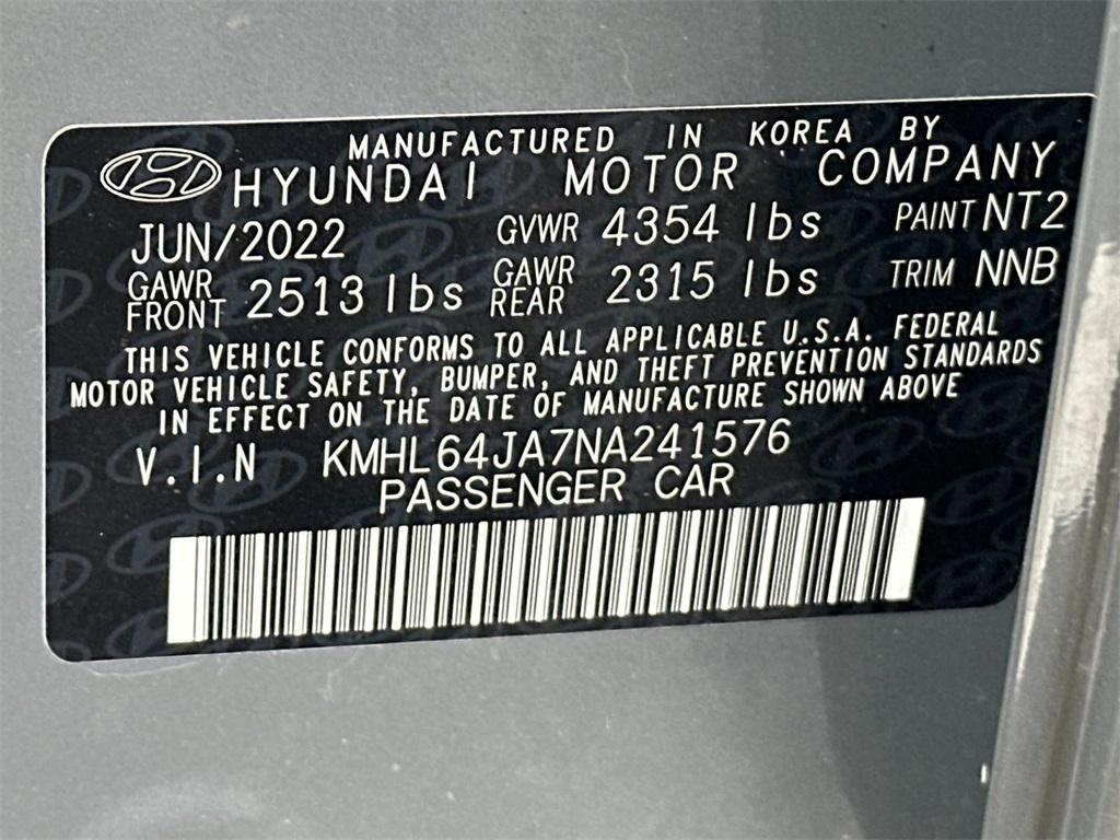 used 2022 Hyundai Sonata car, priced at $18,500