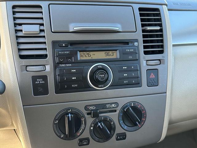 used 2009 Nissan Versa car, priced at $5,500