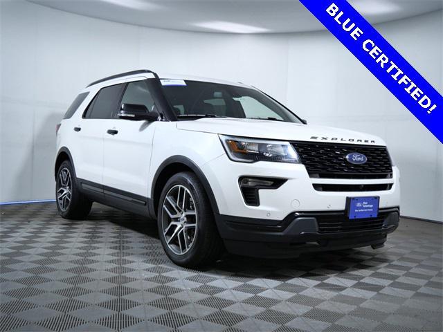 used 2018 Ford Explorer car, priced at $25,499