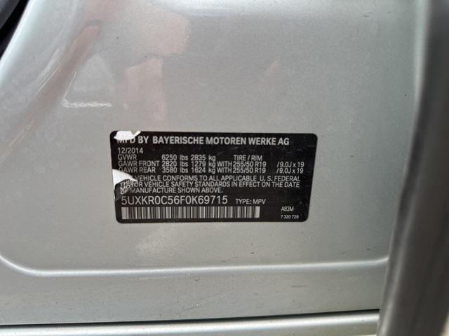 used 2015 BMW X5 car