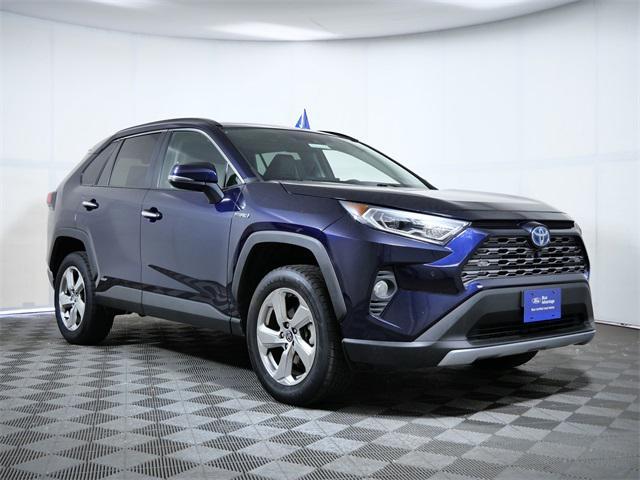 used 2021 Toyota RAV4 Hybrid car, priced at $33,999