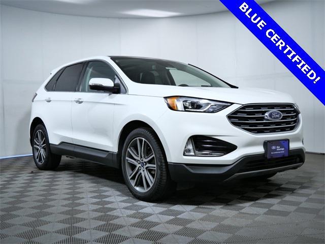 used 2021 Ford Edge car, priced at $27,999