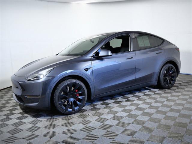 used 2021 Tesla Model Y car, priced at $28,488