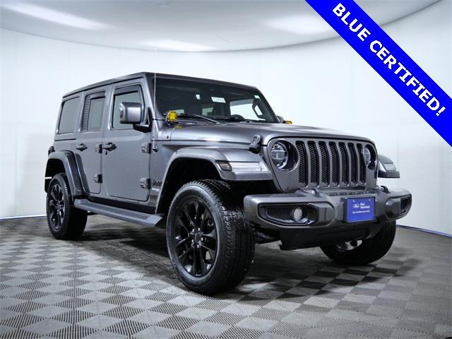 used 2021 Jeep Wrangler Unlimited car, priced at $39,488