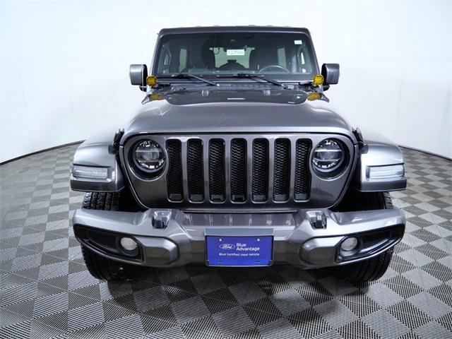 used 2021 Jeep Wrangler Unlimited car, priced at $39,488