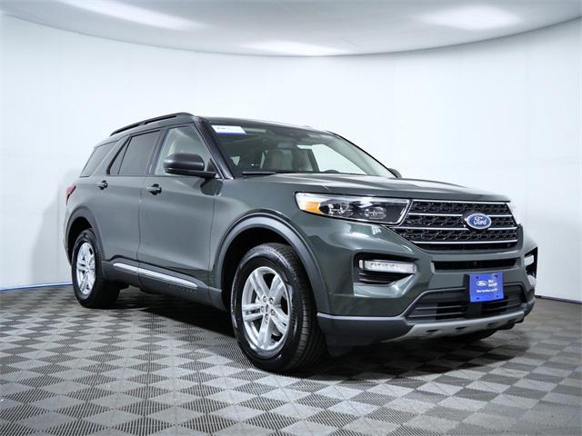 used 2022 Ford Explorer car, priced at $35,589