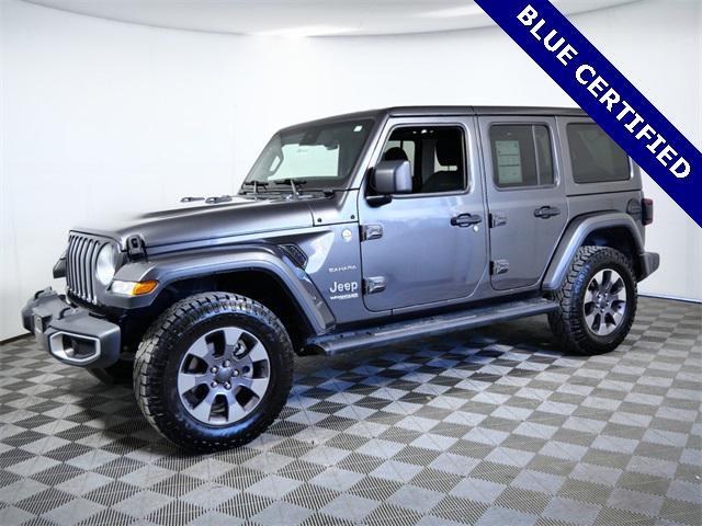 used 2020 Jeep Wrangler Unlimited car, priced at $28,999