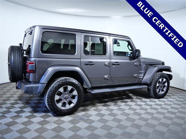 used 2020 Jeep Wrangler Unlimited car, priced at $28,999