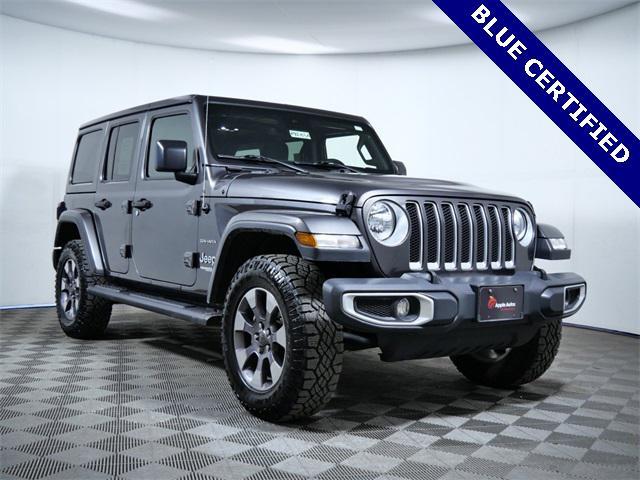 used 2020 Jeep Wrangler Unlimited car, priced at $28,999