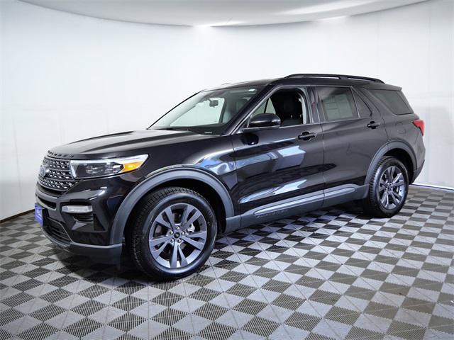 used 2022 Ford Explorer car, priced at $31,999