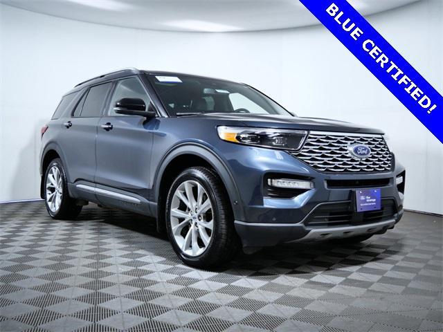 used 2022 Ford Explorer car, priced at $39,999