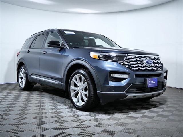 used 2022 Ford Explorer car, priced at $39,999