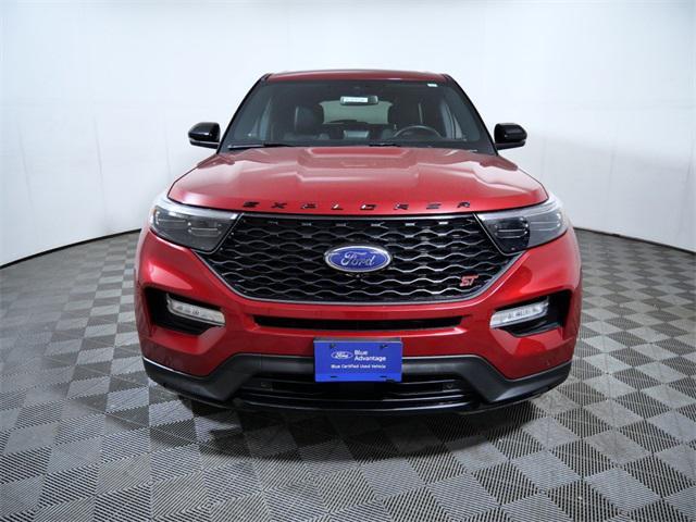 used 2022 Ford Explorer car, priced at $43,999