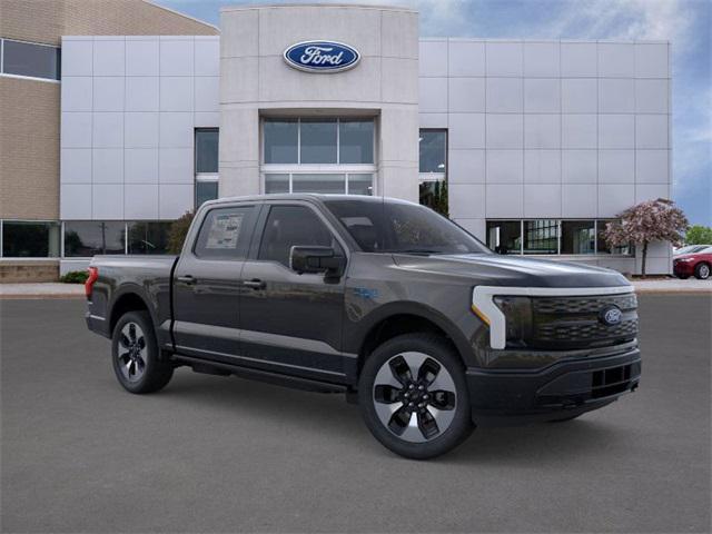 new 2025 Ford F-150 Lightning car, priced at $77,411