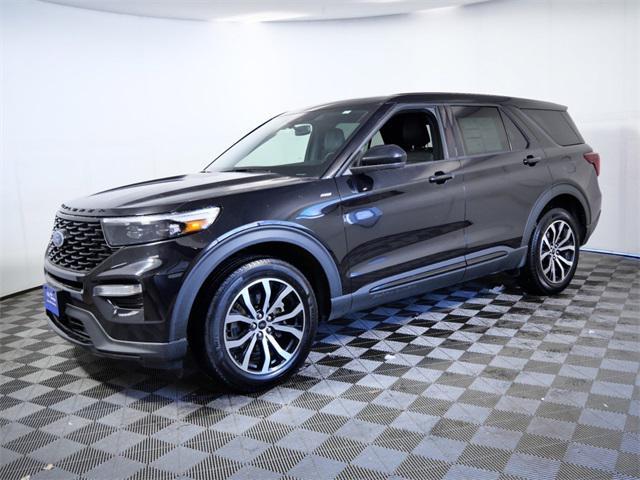 used 2022 Ford Explorer car, priced at $34,999