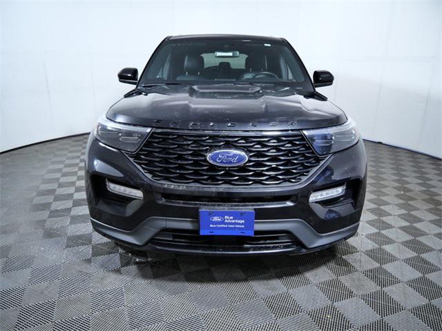 used 2022 Ford Explorer car, priced at $34,999