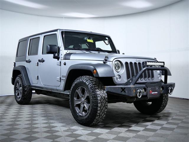 used 2015 Jeep Wrangler Unlimited car, priced at $16,499