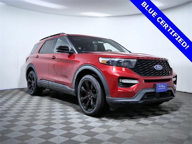 used 2022 Ford Explorer car, priced at $43,999