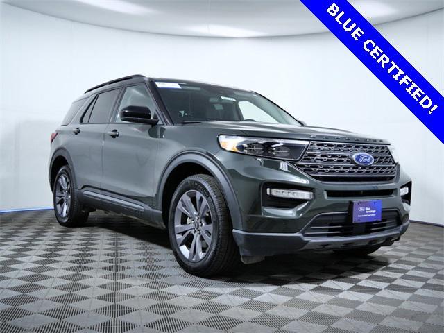 used 2023 Ford Explorer car, priced at $36,999