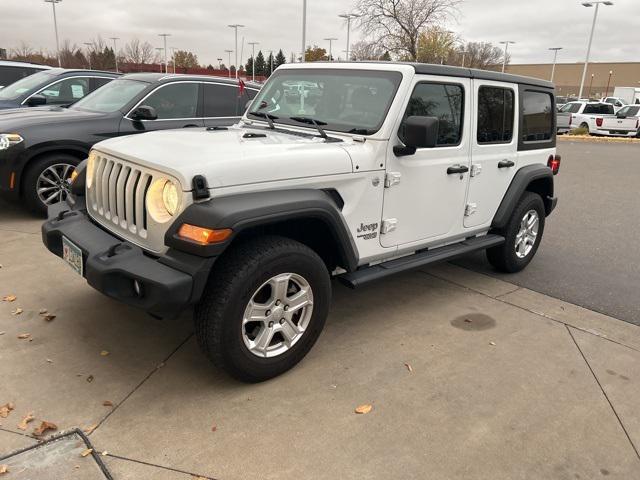 used 2020 Jeep Wrangler Unlimited car, priced at $26,999