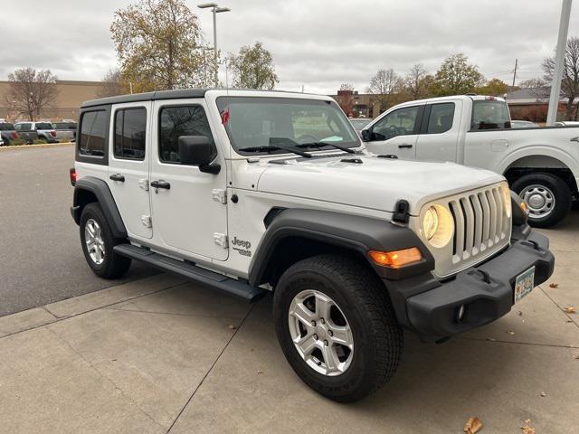 used 2020 Jeep Wrangler Unlimited car, priced at $26,999