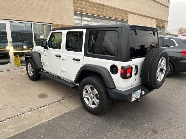 used 2020 Jeep Wrangler Unlimited car, priced at $26,999