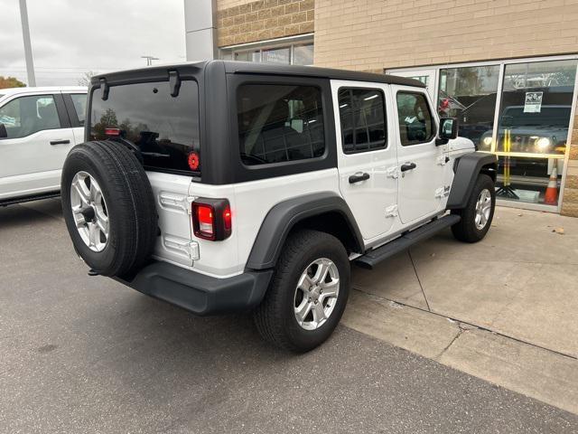 used 2020 Jeep Wrangler Unlimited car, priced at $26,999