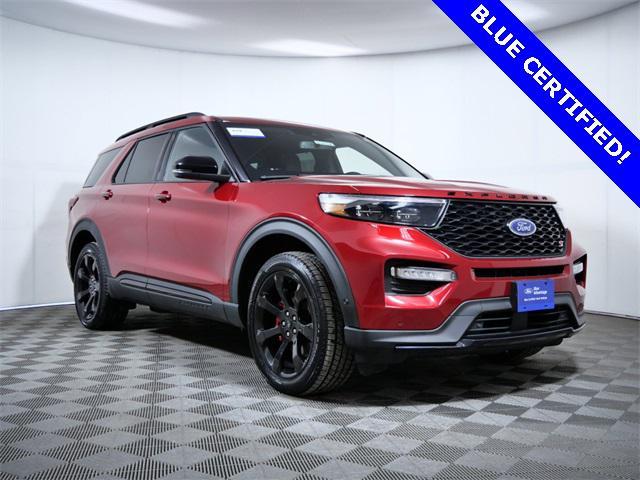 used 2021 Ford Explorer car, priced at $40,988