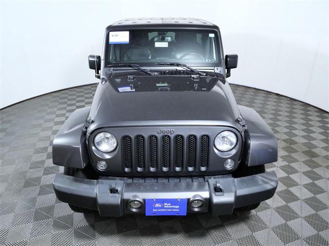 used 2017 Jeep Wrangler Unlimited car, priced at $20,999