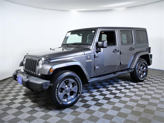 used 2017 Jeep Wrangler Unlimited car, priced at $20,999