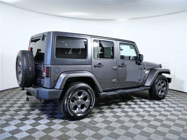 used 2017 Jeep Wrangler Unlimited car, priced at $20,999