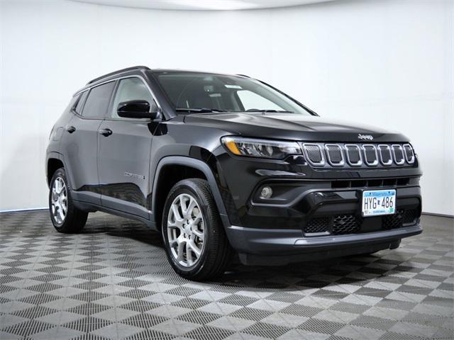 used 2022 Jeep Compass car, priced at $23,999