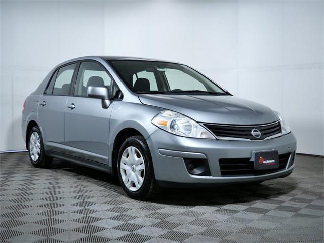 used 2010 Nissan Versa car, priced at $5,000