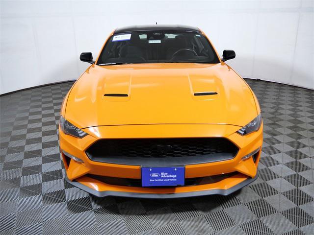 used 2021 Ford Mustang car, priced at $21,998