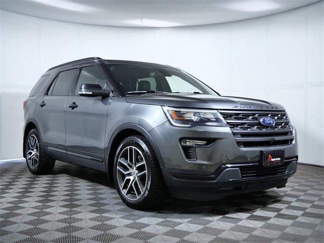 used 2018 Ford Explorer car, priced at $17,500