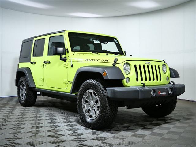 used 2017 Jeep Wrangler Unlimited car, priced at $15,999