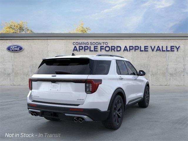 new 2025 Ford Explorer car, priced at $57,322