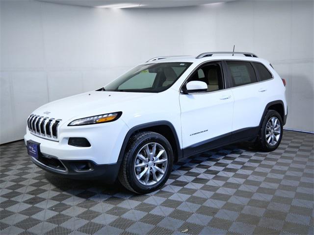 used 2018 Jeep Cherokee car, priced at $19,499