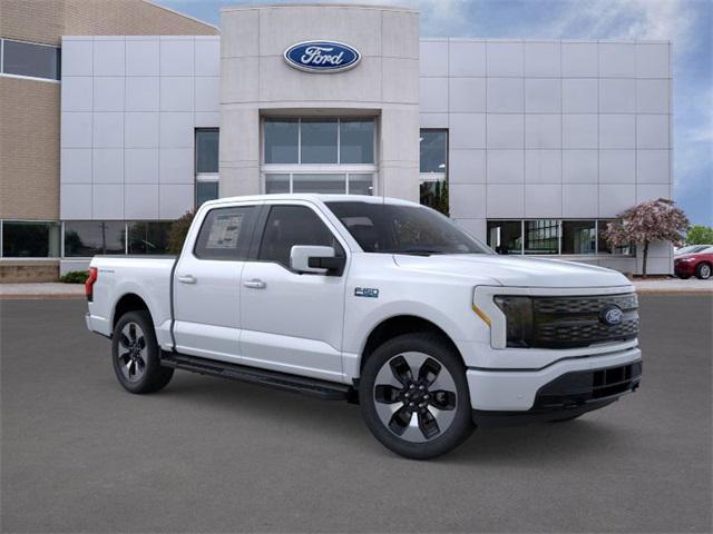 new 2025 Ford F-150 Lightning car, priced at $77,241