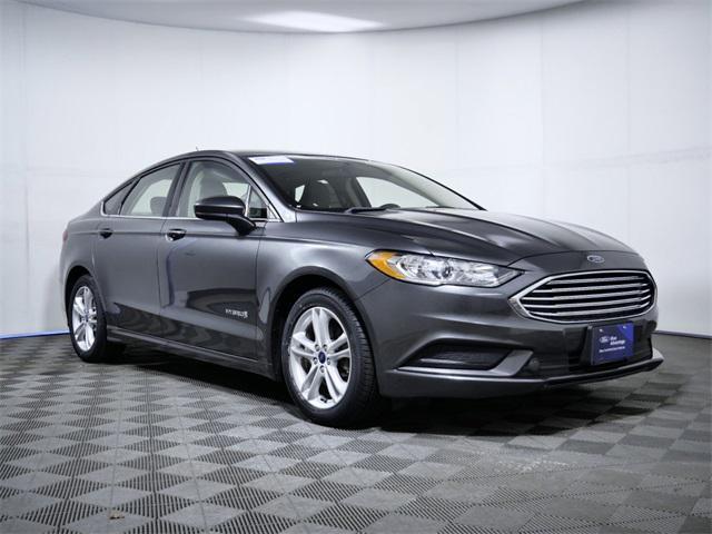 used 2018 Ford Fusion Hybrid car, priced at $17,999