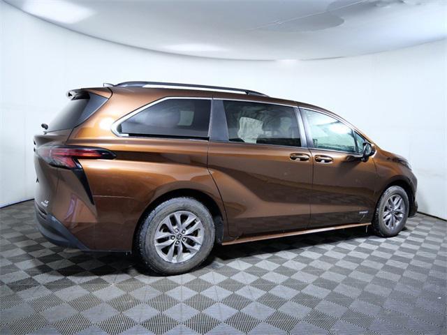 used 2021 Toyota Sienna car, priced at $37,499