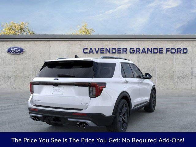 new 2025 Ford Explorer car, priced at $58,820