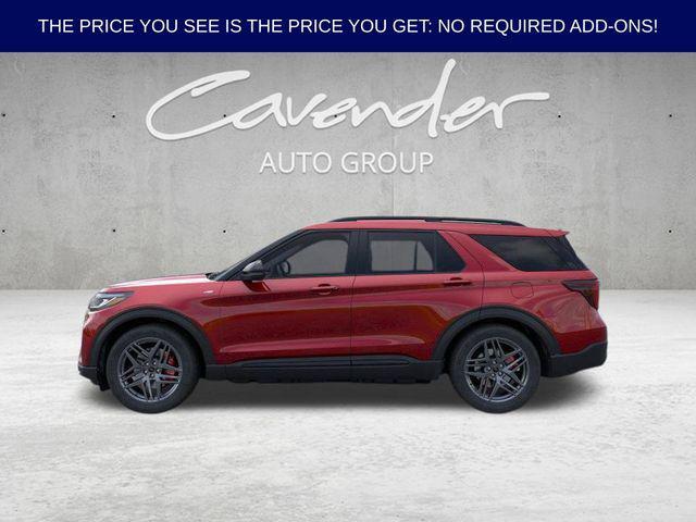 new 2025 Ford Explorer car, priced at $49,995