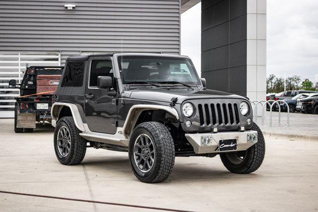 used 2018 Jeep Wrangler JK car, priced at $24,070