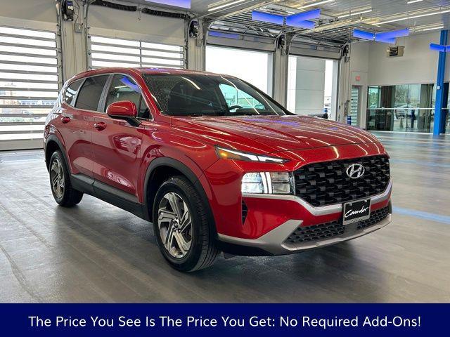 used 2021 Hyundai Santa Fe car, priced at $17,365