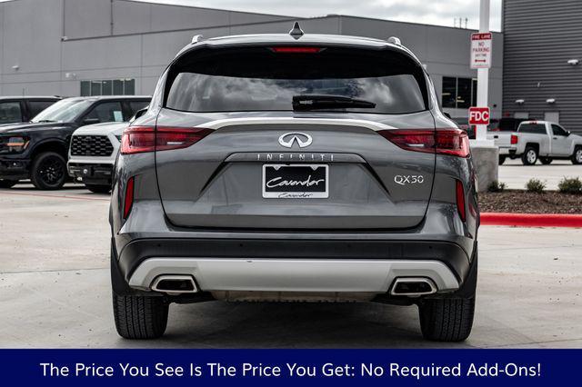 used 2022 INFINITI QX50 car, priced at $27,488